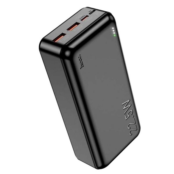 Hoco J101B 30000 mAh |2USB/Type-C/Micro, QC22.5W/PD20W| Black
