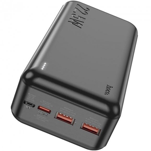 Hoco J101B 30000 mAh |2USB/Type-C/Micro, QC22.5W/PD20W| Black