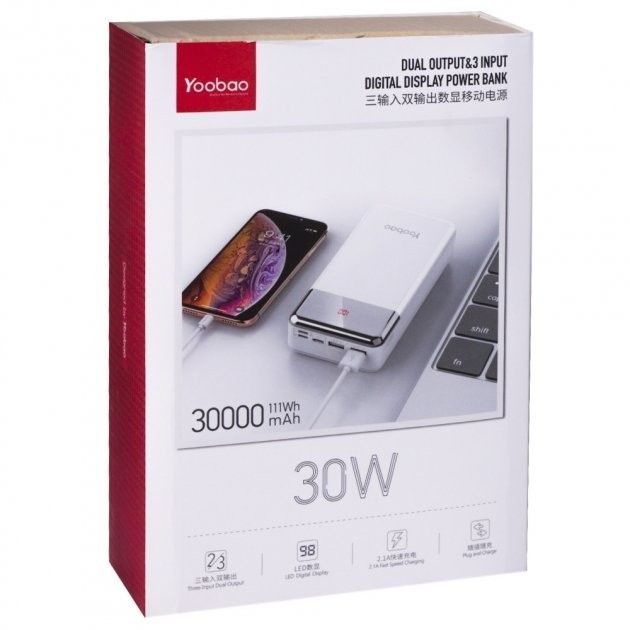 Yoobao 30W 30000 mAh