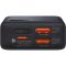 Baseus Adaman Metal Digital Display Overseas Edition 30W 10000 mAh Black (PPAD040101)