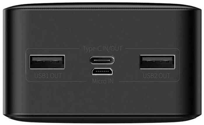 Baseus Bipow Overseas 15W 30000 mAh Black