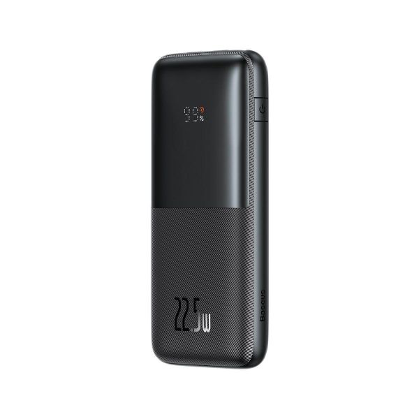 Baseus 10000 mAhBipow Pro Digital Display (2USB/Type-C, QC/PD, 22.5W). Black