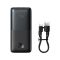 Baseus 10000 mAhBipow Pro Digital Display (2USB/Type-C, QC/PD, 20W). Black