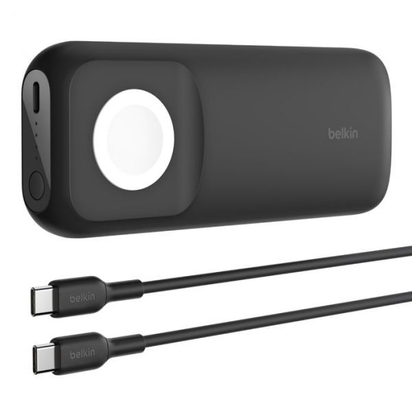 Belkin 10000 mAh 20w Apple Watch Black bpd005btbk