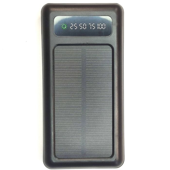 Hoco із сонячною панеллю 20000 Mah (475045-Prob) Чорний