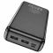 Hoco 20000 mAh Micro-USB/Type-C, USB, LED індикатор Чорний