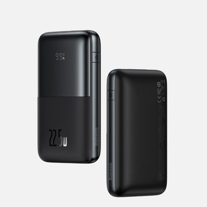 Baseus Bipow Pro 20000 mAh |2USB/Type-C, 5A, QC22.5W/PD20W| PPBD040301 Black