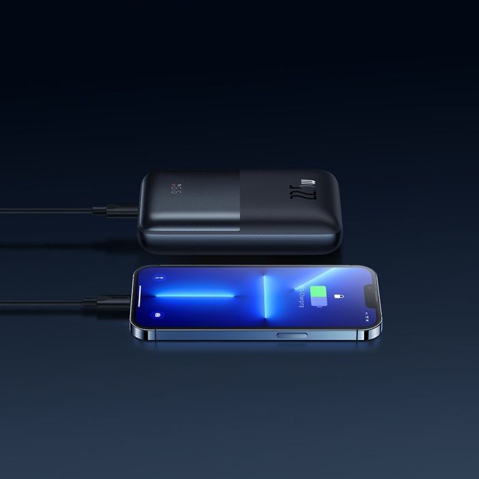 Baseus Bipow Pro 20000 mAh |2USB/Type-C, 5A, QC22.5W/PD20W| PPBD040301 Black