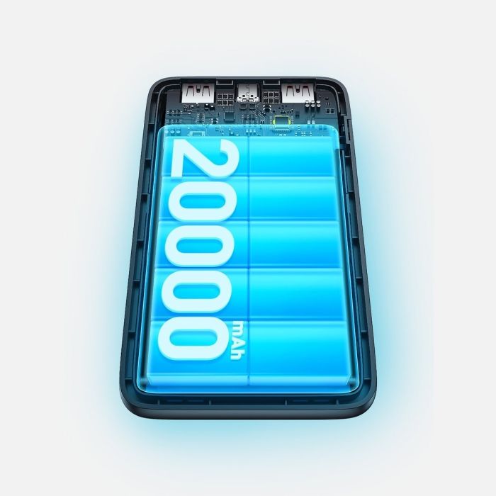 Baseus Bipow Pro 20000 mAh |2USB/Type-C, 5A, QC22.5W/PD20W| PPBD040301 Black