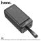 Hoco DB31 60000 mAh |3USB/Type-C/Micro, Ліхтарик| Black