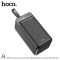Hoco DB31A 80000 mAh |3USB/Type-C/Micro, Ліхтарик| Black