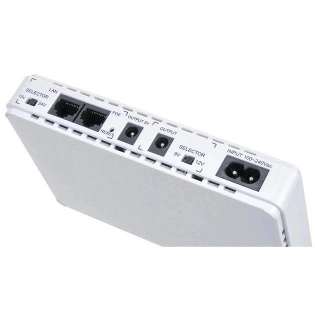 UPS Hoco для роутера, модему DB25 (УПС, ДБЖ, 8800mAh, LED індикатори, USB, DC 9-12V ) - Білий