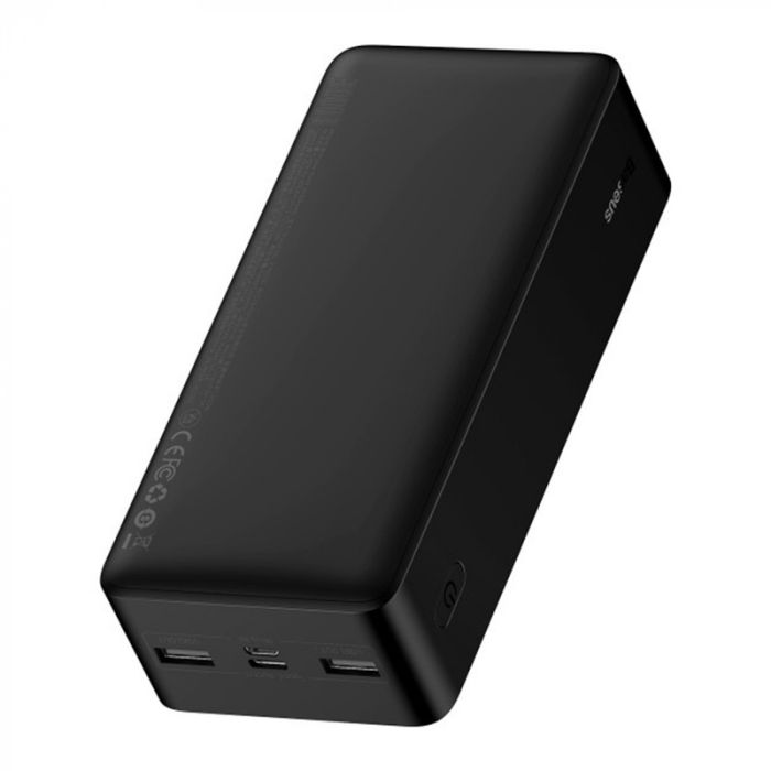 Baseus Bipow Digital Display Overseas 15W 30000 mAh Black (PPBD050201)