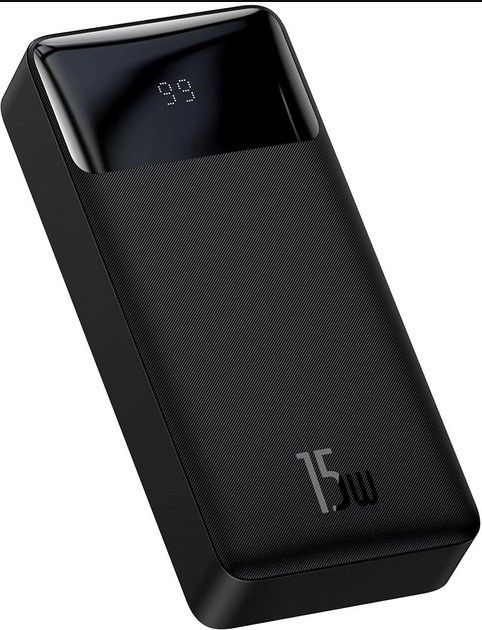 Power Bank Baseus 20000mAh 15W Display (PPDML-J01) Black повер банк