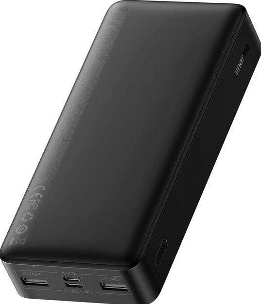 Power Bank Baseus 20000mAh 15W Display (PPDML-J01) Black повер банк