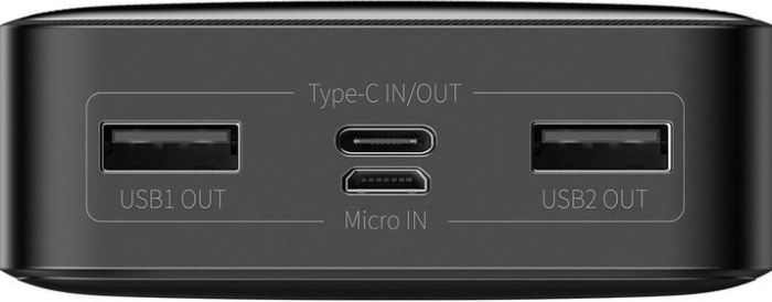 Power Bank Baseus 20000mAh 15W Display (PPDML-J01) Black повер банк