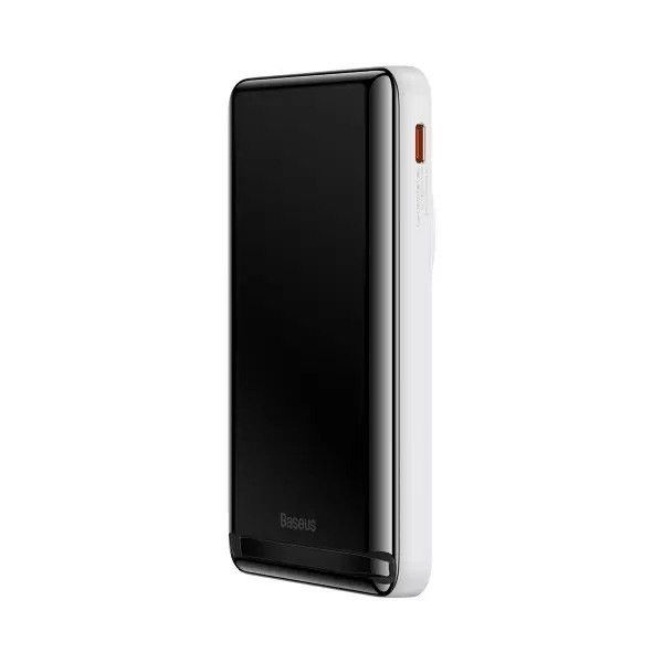 Baseus Magnetic Bracket Wireless Fast Charge 10000 mAh 20W 3A QC3.0+PD3.0 Білий