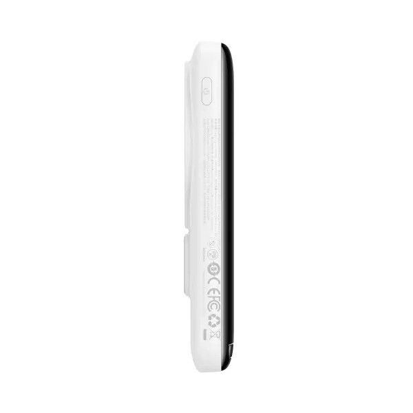 Baseus Magnetic Bracket Wireless Fast Charge 10000 mAh 20W 3A QC3.0+PD3.0 Білий