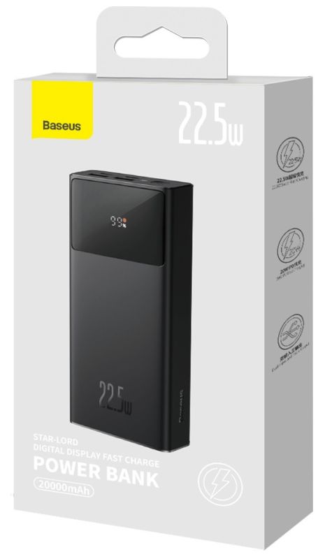 Baseus Star Lord PPXJ080001 для телефону 20000 mAh 22.5W