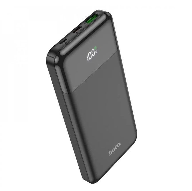 Hoco J102 10000 mAh зі швидкою зарядкою USB/Type-C, 20W чорний