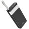 Hoco with LED Display Powerful desk lamp 30000 mAh J73 |2USB/Type-C/Lightning, 2A| чорна