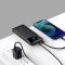 УМБ BASEUS Bipow Digital Display Power bank 10000mAh |2USB/1Type-C, 3A/15W, QC| (PPDML-I02) чорна