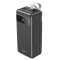 Hoco Electric fully compatible J86B 60000 mAh |4USB/Lightning/Type-C, PD/QC, 20W/5A| чорна