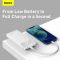 Baseus Bipow Digital Display 10000 mAh |2USB/1Type-C, PD/QC, 20W, 3A| (PPDML-L02) біла