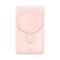 Baseus Magnetic Bracket Wireless Fast Charge 10000 mAh |Type-C, 20W/3A, PD/QC| (PPCX000004) рожева