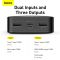 Baseus Bipow Digital Display 20000 mAh |2USB/1Type-C, 3A/15W, QC| (PPDML-J02) чорна