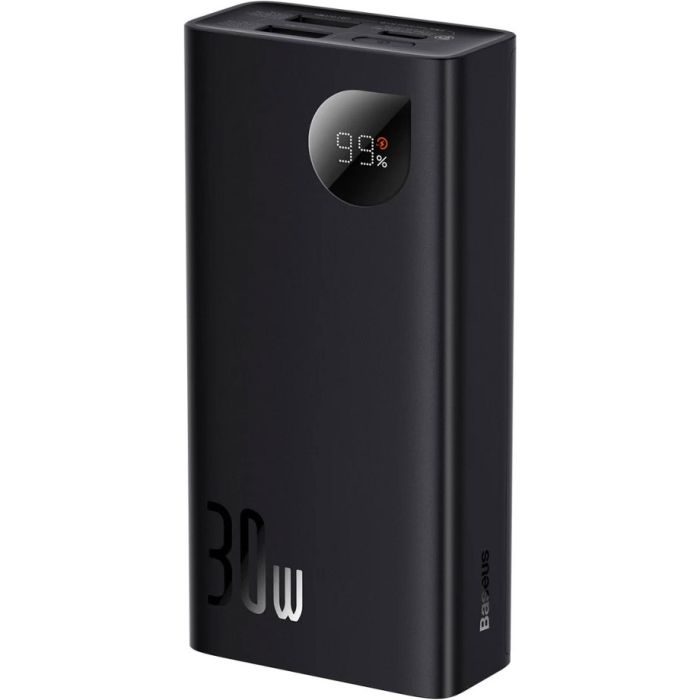 Baseus Adaman 2 Metal Digital Display 10000 mAh 30W Black (PPAD040101) [90105]