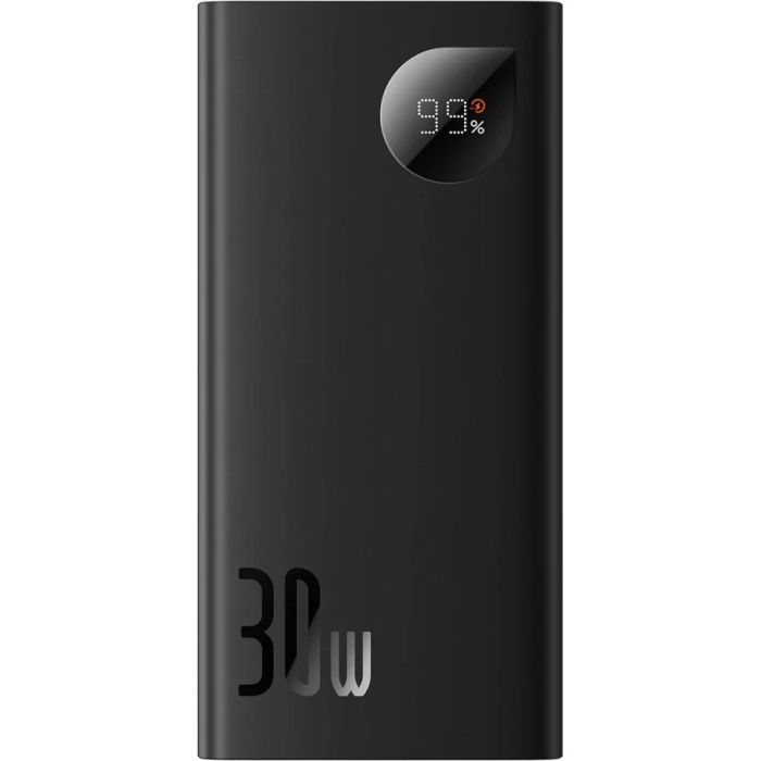 Baseus Adaman 2 Metal Digital Display 10000 mAh 30W Black (PPAD040101) [90105]