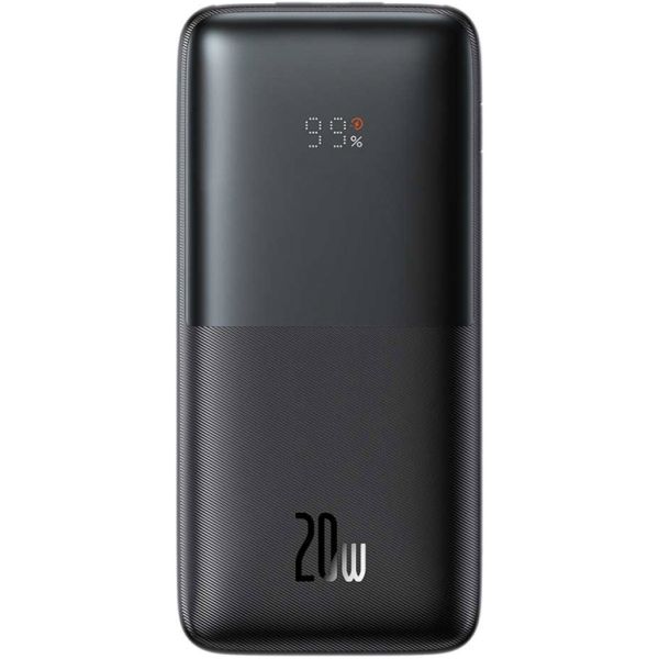 Зовнішній акумулятор Baseus Bipow Pro Digital Display 10000mAh PD 20W Black (PPBD040101) [90101]