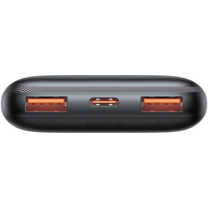 Baseus Bipow Pro Digital Display 10000 mAh PD 20W Black (PPBD040101) [90101]