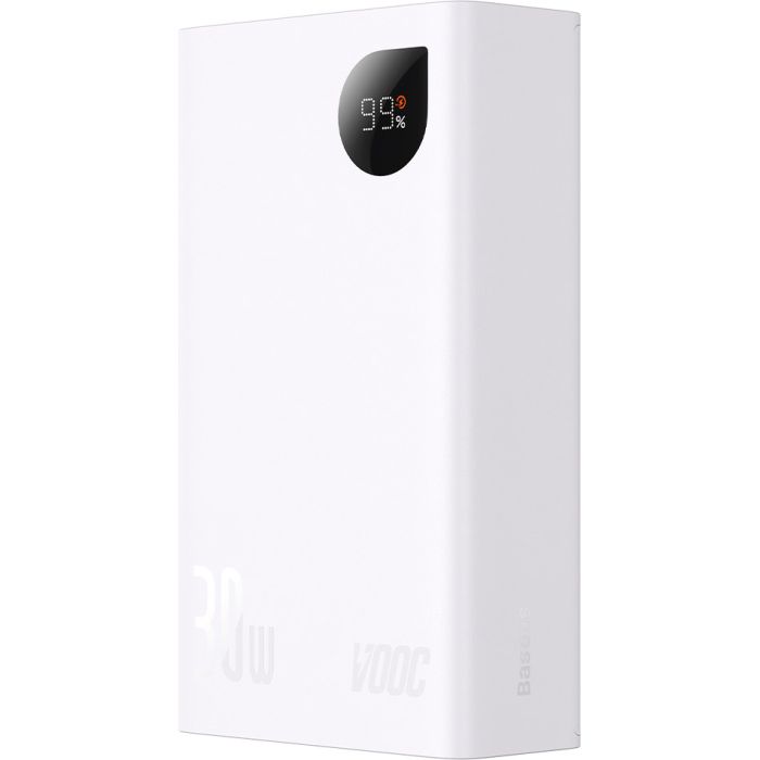 Baseus Adaman 2 Metal Digital Display 20000 mAh 30W White (PPAD050002) [89597]