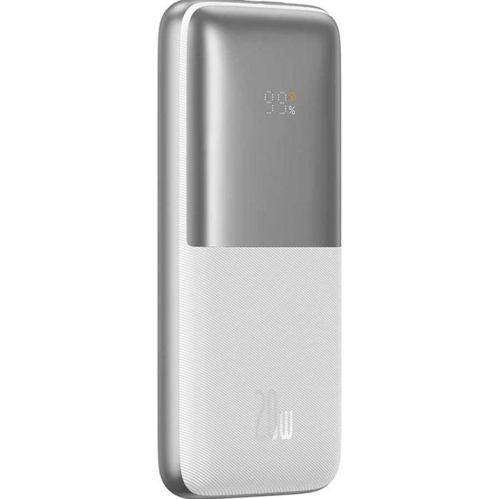 Baseus Bipow Pro Digital Display 10000 mAh PD 20W White (PPBD040102) [90102]