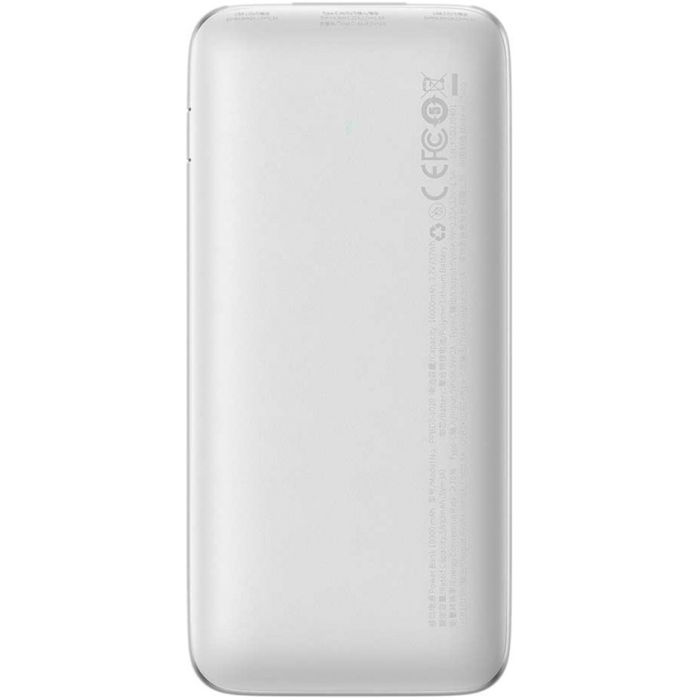 Baseus Bipow Pro Digital Display 10000 mAh PD 20W White (PPBD040102) [90102]
