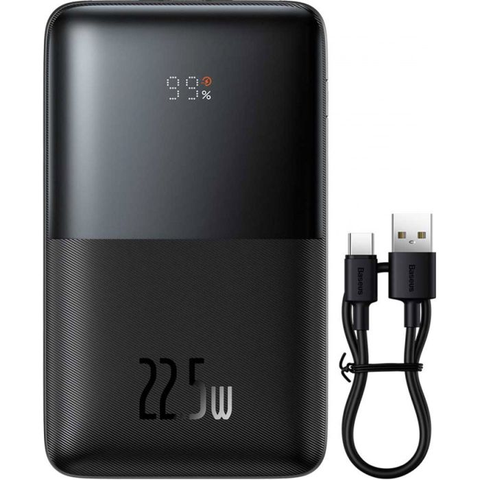 Baseus Bipow Pro Digital Display 20000 mAh PD 22.5W Black (PPBD030001) [90103]
