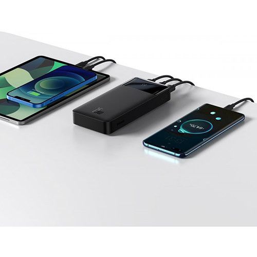 Baseus Bipow Digital Display 20000 mAh 15W (PPDML-J01) чорна