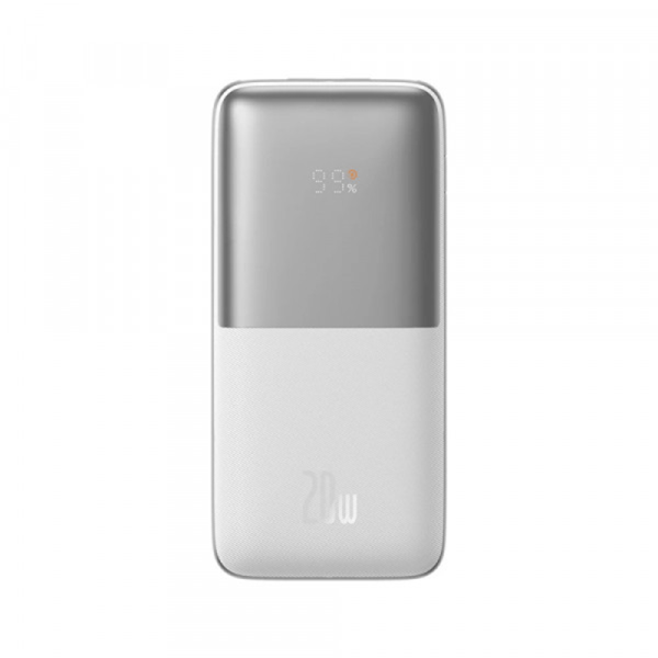 Зовнішня батарея Baseus Bipow Pro Digital Display 22.5W 10000 mAh (PPBD040002/PPBD2-1022) біла
