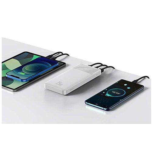 Baseus Bipow Digital Display 20000 mAh 15W (PPDML-J02/PPBD20) білий