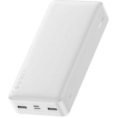 Baseus Bipow Digital Display 20000 mAh 15W (PPDML-J02/PPBD20) білий
