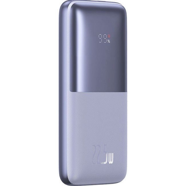 Baseus Bipow Pro PPBD030005 20000 mAh 22.5W фіолетовий