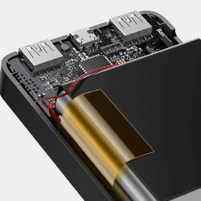 Baseus Bipow Overseas 10000 mAh 15W (PPBD050002/PPBD10) білий