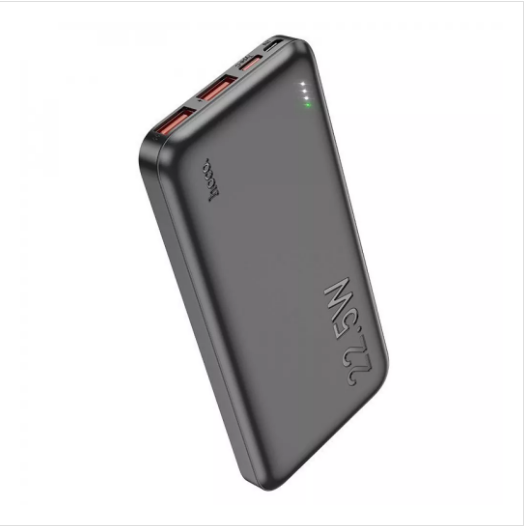 Hoco J101 Astute 22.5W 10000 mAh 2xUSB/Type-C чорний