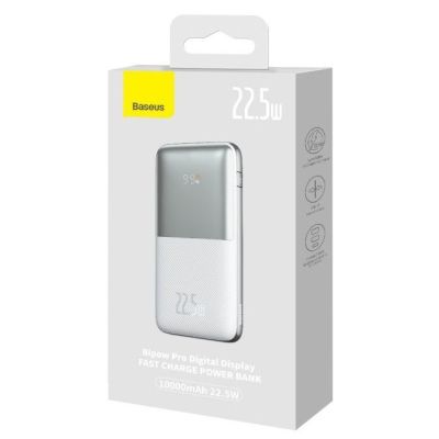 Baseus Bipow Pro 20000 mAh, 22.5W, QC/3.0, White (PPBD030002)