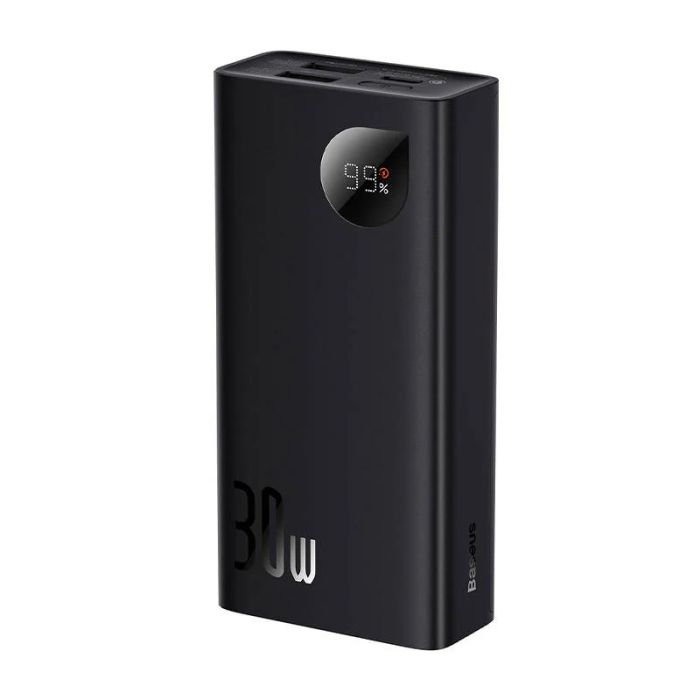 Baseus Adaman 2 Digital Display Fast Charge Overseas Edition 30W на 10000 mAh (PPAD040101) Black