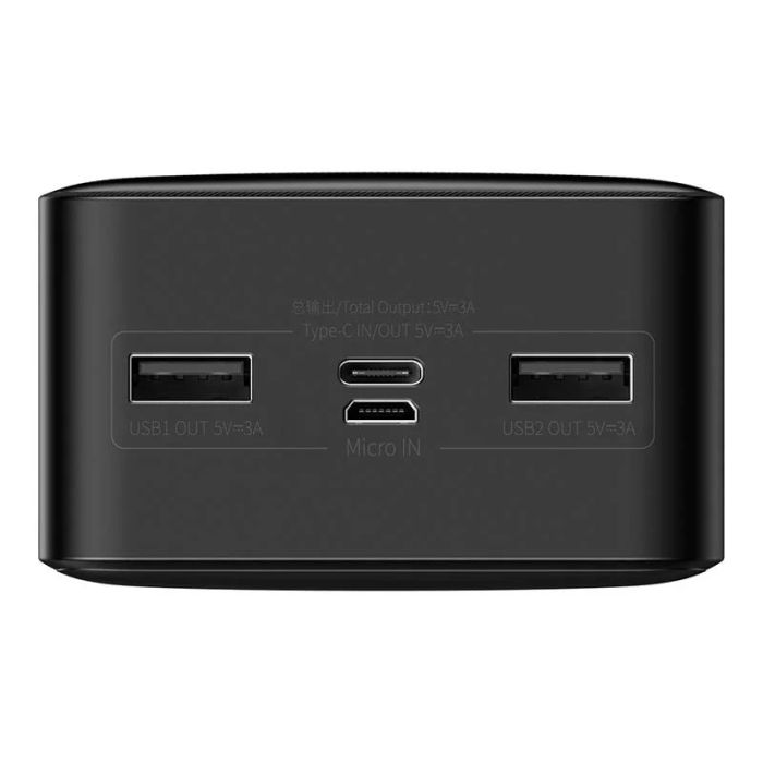 Baseus Bipow Digital Display Overseas Edition 15W на 30000 mAh (PPBD050201) Black