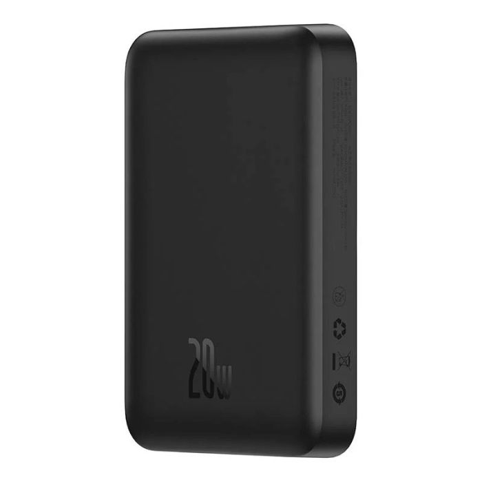 Baseus Magnetic Mini Wireless Fast Charge Overseas Edition 20W на 10000 mAh (PPCX070001) Black