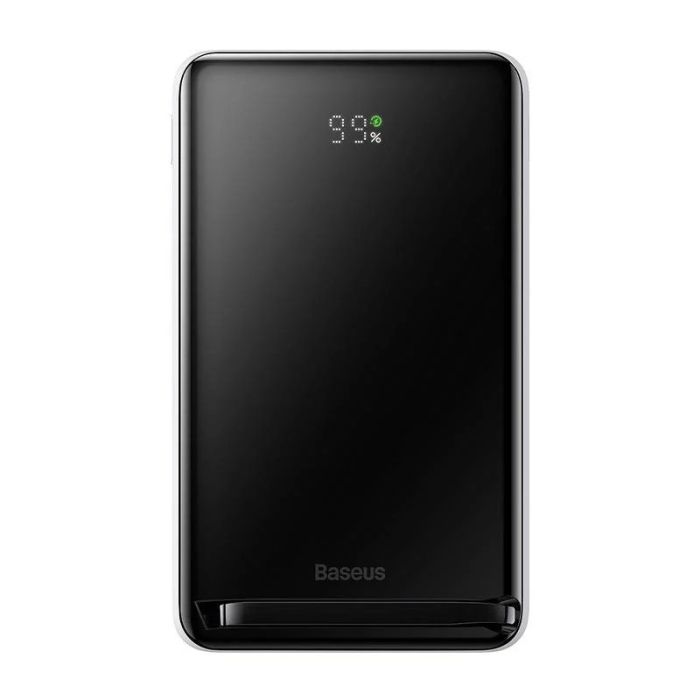 Baseus Magnetic Bracket Wireless Fast Charge Overseas Edition 20W на 10000 mAh (PPCX000202) White